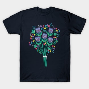 Pysanky in Bloom Bouquet T-Shirt